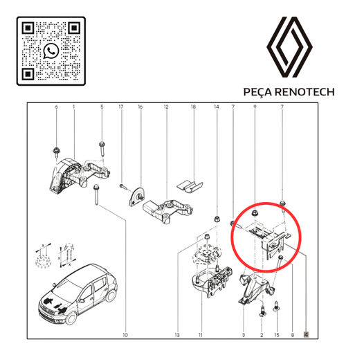 112209464R COXIM DO CAMBIO ESQUERDO LOGAN  II_SANDERO II -1.0-2.0-_DUSTER 1.6 16V  RN 09464R-I -5-